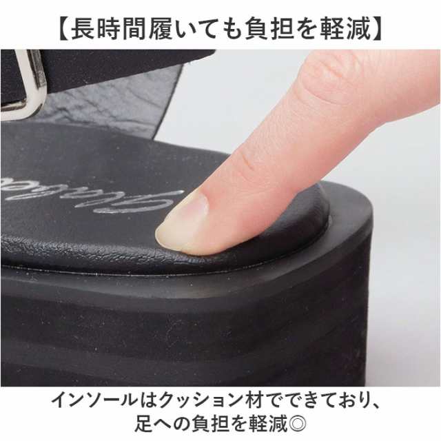 グラベラ サンダル glabella GLBT-290 通販 ストラップサンダル メンズ ベルトサンダル おしゃれ ブランド くつ クツ オシャレ 歩きやすい ブラック 黒 フェイクレザー 合皮 PUレザー 夏 流行る カジュアル 大人 紳士靴 シンプルの通販は