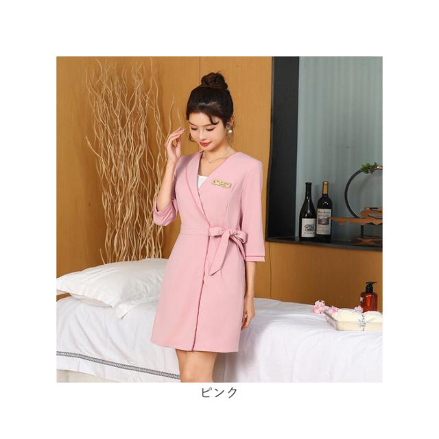 エステ ユニフォーム ワンピース 通販 制服 可愛い 作業服 おしゃれ 