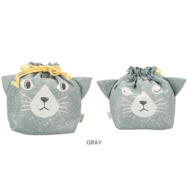 巾着袋 キャラクター 通販 巾着 かわいい アニマル 動物 モチーフ おしゃれ きんちゃく お弁当袋 コップ袋 ランチバッグ ランチ巾着の通販はau Pay マーケット Backyard Family インテリアタウン Au Pay マーケット店