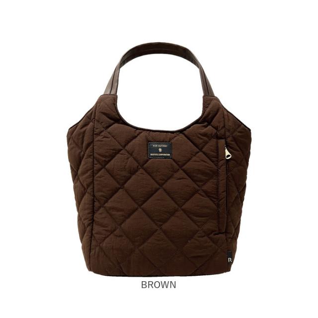 ルートート トートバッグ ROOTOTE 1331 通販 トートバック レディース 通勤 通学 軽量 軽い 撥水 自立 仕切り 肩掛け ナイロン キルティング おしゃれ 可愛い ROUND Parootie Quilt LT.ラウンド.パルーティ.キルト-Cの通販は