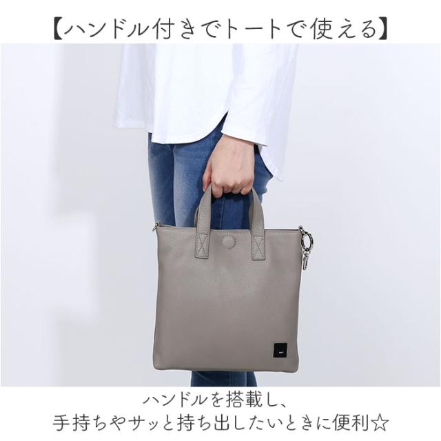 WAKU ワク トート ハンドバック 2WAY wk0075 通販 トートバッグ トートバック 手提げ ショルダー ショルダーバッグ ショルダーバック 肩掛け 斜め掛け レザー 本革 カジュアル レディース メンズ 男女兼用 ユニセックス 通勤 通学_8
