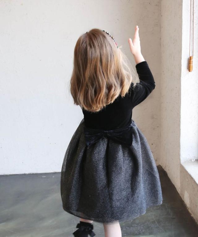 子供 ドレス ワンピース 女の子 通販 キッズ ドレスワンピース 62032302 フォーマルワンピース 長袖 ベロア パール チュールスカート 結婚式 パーティー 発表会 入園 卒園 入学 かわいい オシャレ フォーマル 子ども服 子供服 キッズファッション_10