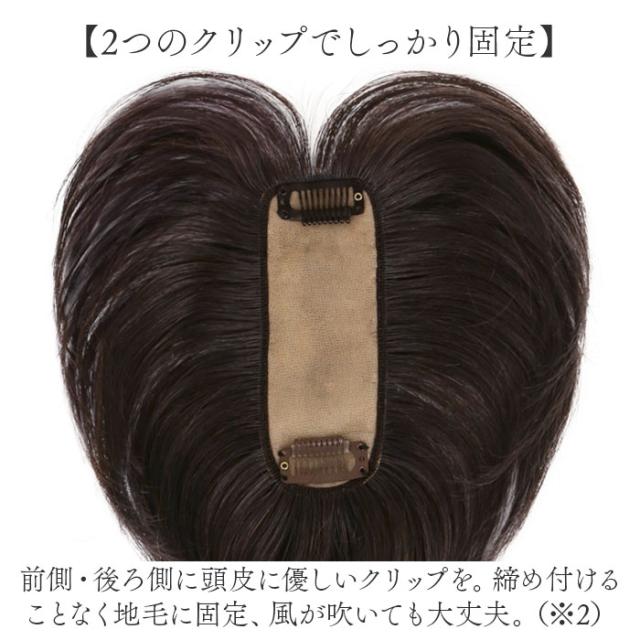 プリシラ 部分 ウィッグ prisila ST-100 通販 かつら 女性 レディース 部分ウィッグ ポイントウイッグ ヘアピース ポイントウィッグ ウイッグ 頭頂部 つむじ 白髪隠し 白髪かくし カツラ 人毛100% 人 毛 100 分け目 増毛部分かつら_5