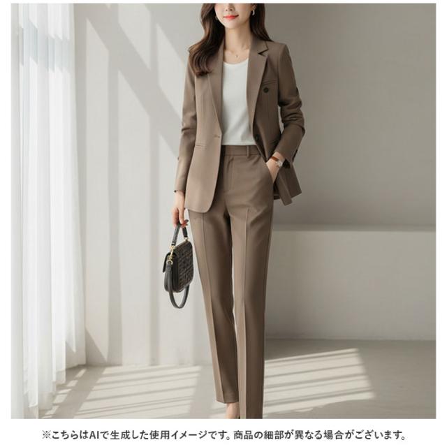 スーツ ビジネス パンツスーツ 通販 上下セット セレモニー レディース セットアップ オフィス ビジネススーツ パンツ 上品 通勤 ジャケット セレモニースーツ リクルート おしゃれ スタイリッシュ きれいめ ママスーツ 入学式 卒業式 フォーマル 入園 卒園_11