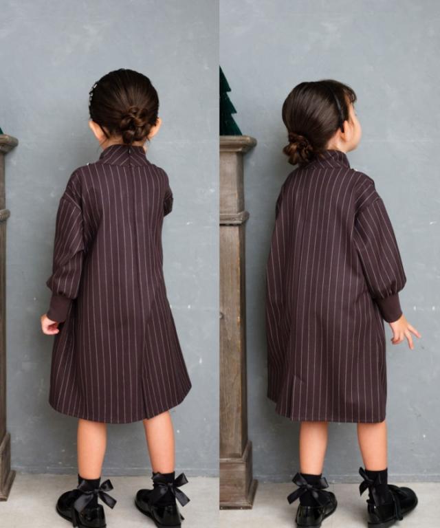 Rora ワンピース 通販 ビオラ パール付きバルーンワンピース 子供服 ワンピ 長袖 フォーマルワンピース コクーン パール 女の子 キッズ 子供 こども 子ども 結婚式 パーティー 入園 卒園 入学 おしゃれ かわいい オシャレ 可愛い オールインワン 子ども服 キッズファッション_4
