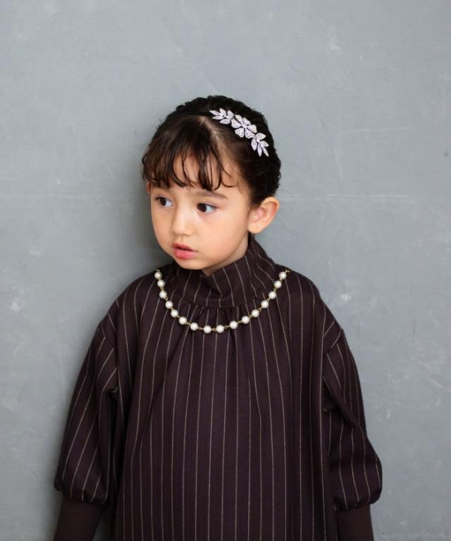 Rora ワンピース 通販 ビオラ パール付きバルーンワンピース 子供服 ワンピ 長袖 フォーマルワンピース コクーン パール 女の子 キッズ 子供 こども 子ども 結婚式 パーティー 入園 卒園 入学 おしゃれ かわいい オシャレ 可愛い オールインワン 子ども服 キッズファッション_6