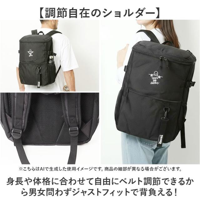 スラッシャー リュック THRASHER VJTH-0015 通販 バックパック リュックサック デイパック ブランド 通学リュック A4 通学バッグ 黒 ブラック 通学 通勤 大容量 メンズ レディース 女子 男子 高校生 中学生 大人 大学生 シンプル_11