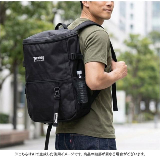 スラッシャー リュック THRASHER VJTH-0015 通販 バックパック リュックサック デイパック ブランド 通学リュック A4 通学バッグ 黒 ブラック 通学 通勤 大容量 メンズ レディース 女子 男子 高校生 中学生 大人 大学生 シンプル_17