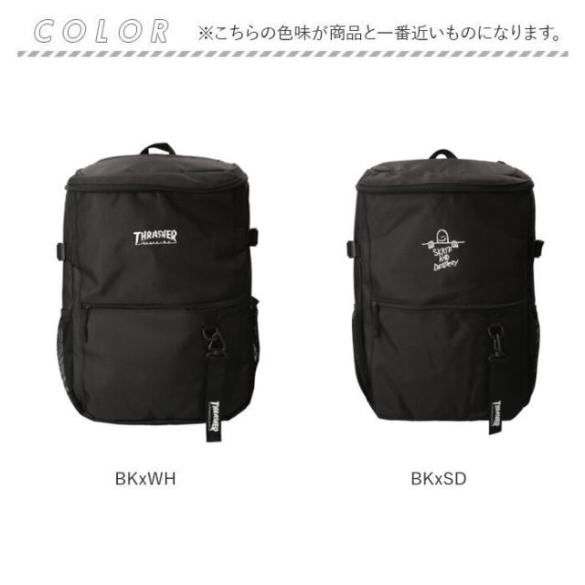 スラッシャー リュック THRASHER VJTH-0015 通販 バックパック リュックサック デイパック ブランド 通学リュック A4 通学バッグ 黒 ブラック 通学 通勤 大容量 メンズ レディース 女子 男子 高校生 中学生 大人 大学生 シンプル_19