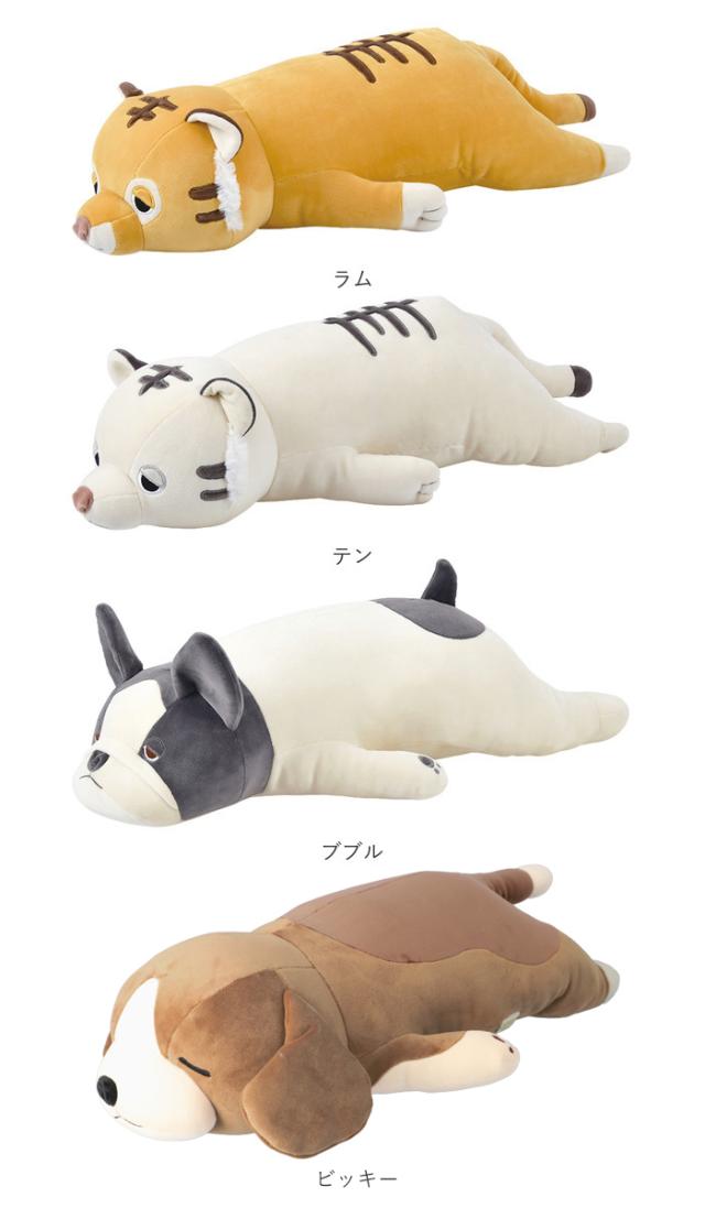LIV HEART ぬいぐるみ 6体セット プレミアムねむねむ LivHeart プレミアム ねむねむアニマルズ 抱きまくら クッション