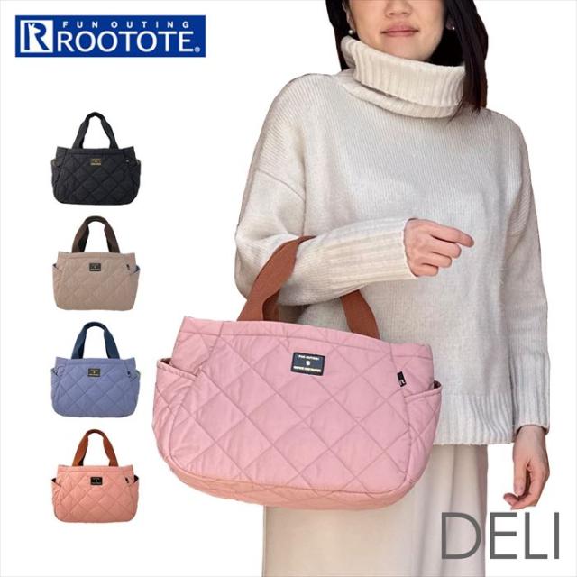 ルートート トートバッグ 1247 ROOTOTE 通販 トートバック トート バッグ レディース 大人 かわいい おしゃれ 仕切り 軽量 自立 通勤 通学 手持ち きれいめ カジュアル DELI デリ Parootie パルーティ キルト-B レディースバッグの通販は 5,060円
