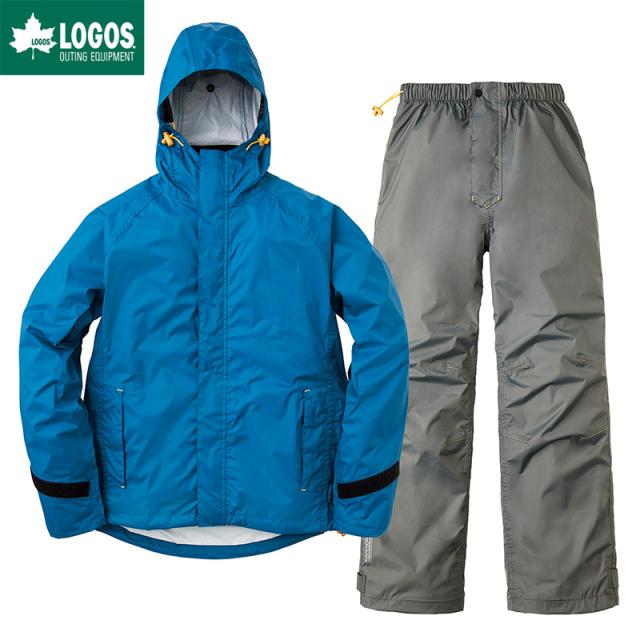 Logos ロゴス レインウェア 上下 メンズ 2 5レイヤースーパーライトウエイトレインスーツ シルフ コバルトブルー Mの通販はau Pay マーケット Gise