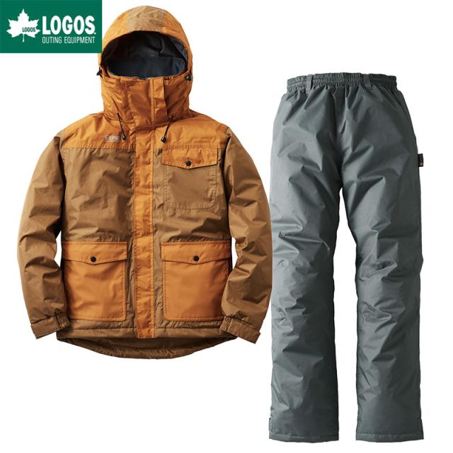 Logos ロゴス 汚れに強い防水防寒スーツ カーター メンズ ブラウン Mの通販はau Pay マーケット Gise