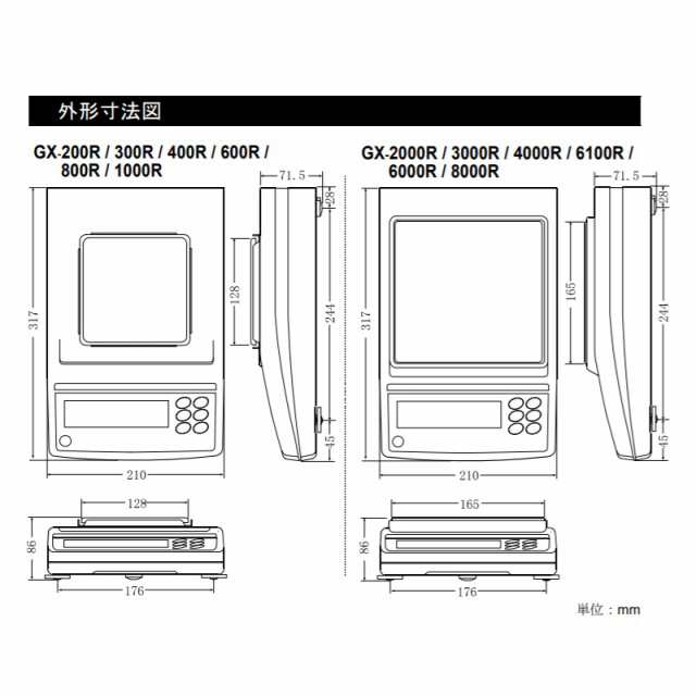 代引不可 AD 校正用分銅内蔵型汎用天びん GX-400R ひょう量 410g 2050ct 検定付き 計測 計測器 計量 測量 測定 電子  デジタル エーアンの通販はau PAY マーケット 株式会社プラスワイズ au PAY マーケット店 au PAY マーケット－通販サイト