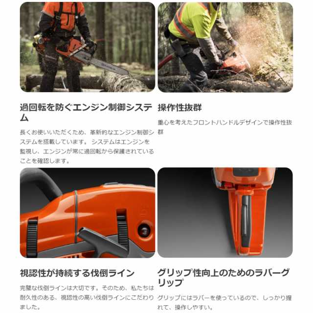 エンジン式チェンソー 572XP G 60cm 24RSN ハスクバーナ Husqvarna