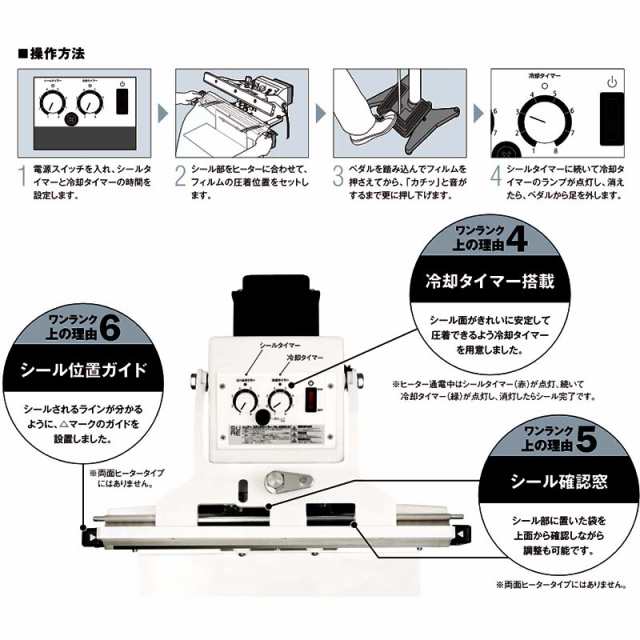 シーラー スタンドタイプ NL-603PS-10 シール長60cm 石崎電機 SURE カ施 代引不可 の通販はau PAY マーケット  株式会社プラスワイズ au PAY マーケット店 au PAY マーケット－通販サイト