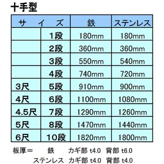 市場 タナカ 貫抜型ステンレス9段 冬囲い金物