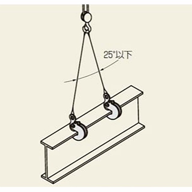 ネツレン　EASY-O型　横吊クランプ　ばね無　使用荷重3.0T　範囲10~40mm - 3