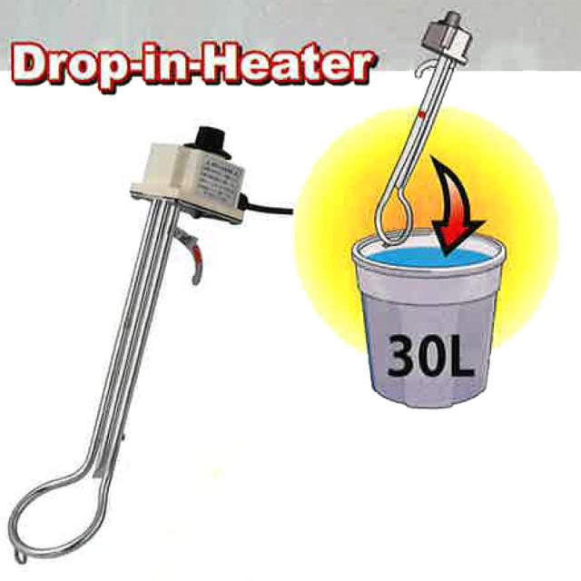 投げ込みヒーター サーモスタット付タイプ Sh 1000l 1kw 470mm ステンレス316l 100v コード2m 水専用ヒーター フジマック カネミツ 代引の通販はau Pay マーケット 株式会社プラスワイズ Au Pay マーケット店