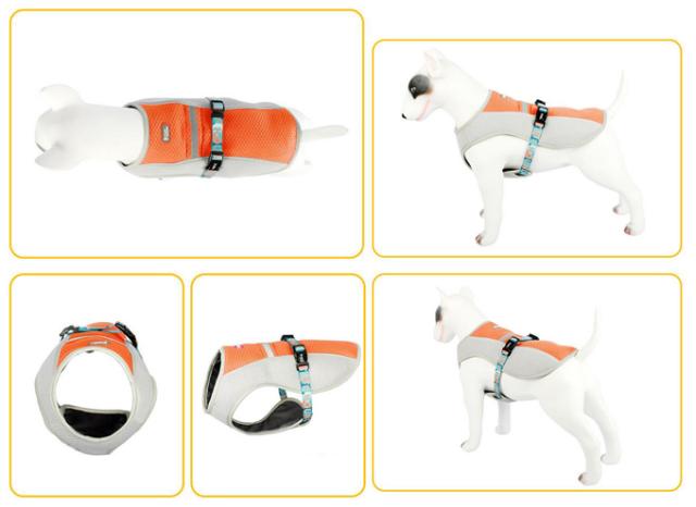 送料無料 犬服 ワンちゃん服 ドッグウェア 犬用ジャケット 冷感服 ミント オレンジ ネイビー S Xl Gg5の通販はau Pay マーケット Romanslafina