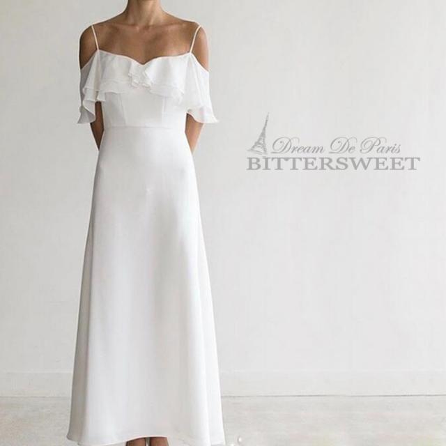 ワンピース ウェディングドレス ウエディングドレス ドレス スレンダーライン ロング ファスナー Xs Xxl Wd179jx の通販はau Pay マーケット Romanslafina