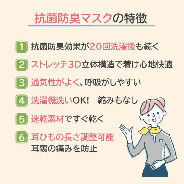 洗える マスク 抗菌マスク 3枚セット 送料無料 抗菌加工素材使用 50回 水洗い可能 耳ゴム紐 長さが調整可能 ウイルス対策 花粉対策 Outdoの通販はau Pay マーケット I Concept Au Pay マーケット店
