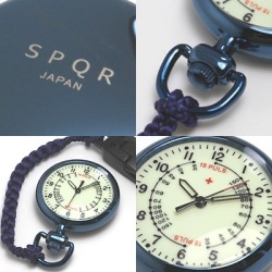 SPQR スポール 医師や看護師の声によって生まれた日本製ナースウォッチIP加工。選べる伊賀組紐ストラップ (ステンレス 高級 人気 )_2