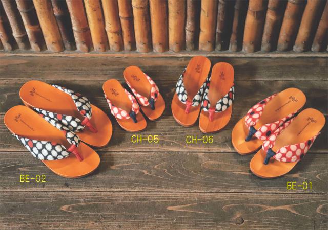 げたのみずとり げた物語 NT-16 紺つむぎ／赤・赤 mizutori 水鳥工業