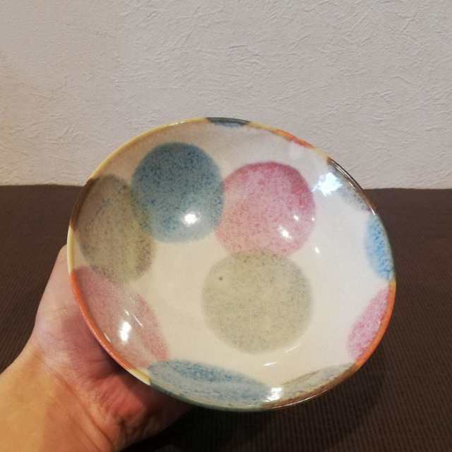ピンク点打 スモールボウル 6ヶセット 【取寄品】 小鉢 小皿 お