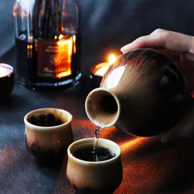 森一洋 備前焼 面取ぐい呑 酒器 酒盃 酒杯 食器 お猪口 おちょこ 酒呑 在銘 森一洋 備前焼 面取ぐい呑 酒器 酒盃 酒杯 食器 お猪口 おちょこ 酒
