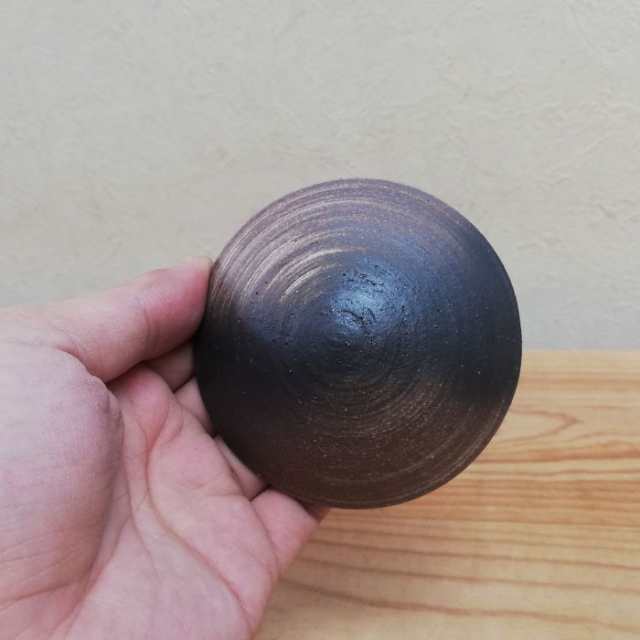 萬古焼 備前金彩 くりむし碗 ＜大＞ 【取寄品】 蒸し碗 和風 和