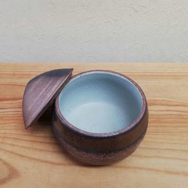 萬古焼 備前金彩 くりむし碗 ＜大＞ 【取寄品】 蒸し碗 和風 和