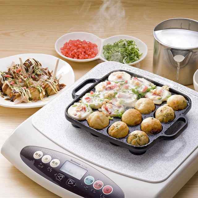 たこ焼き器 16穴 IH対応 鉄製 【取寄品】 たこ焼きプレート たこ焼器