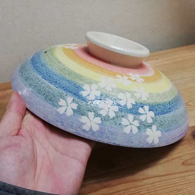 萬古焼 土鍋 華やぎ ＜9号鍋＞ 【取寄品】 9号サイズ 卓上鍋 おしゃれ かわいい 可愛い 花柄 桜模様 和風 食卓鍋 お鍋料理 おでん  しゃぶ｜au PAY マーケット