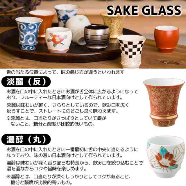 有田焼 匠の蔵 SAKE GLASS 淡麗 祝い市松 赤（反） おちょこ お猪口 盃