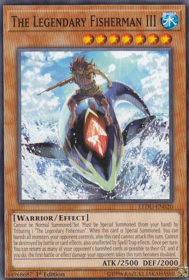 遊戯王 Ledu En0 伝説のフィッシャーマン三世 英語版 1st Edition ノーマル 新品 の通販はau Pay マーケット 激安トレカのリアライズ