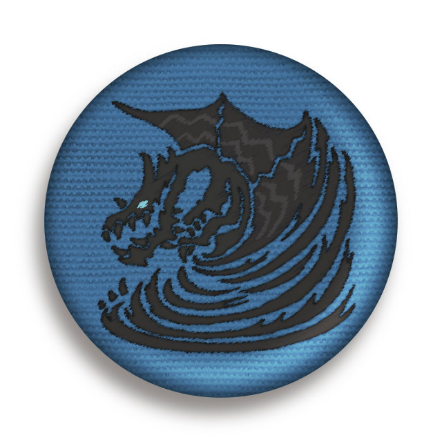 クシャルダオラ モンスターハンター ワールド モンスターアイコン刺繍缶バッジコレクション Vol 2の通販はau Pay マーケット 激安トレカのリアライズ