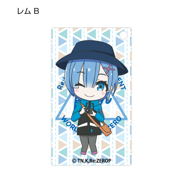 100 品質保証 レム 帽子 Re ゼロから始める異世界生活 トレーディングちびキャラアクリルボールチェーン トレーディングカード Www We Job Com