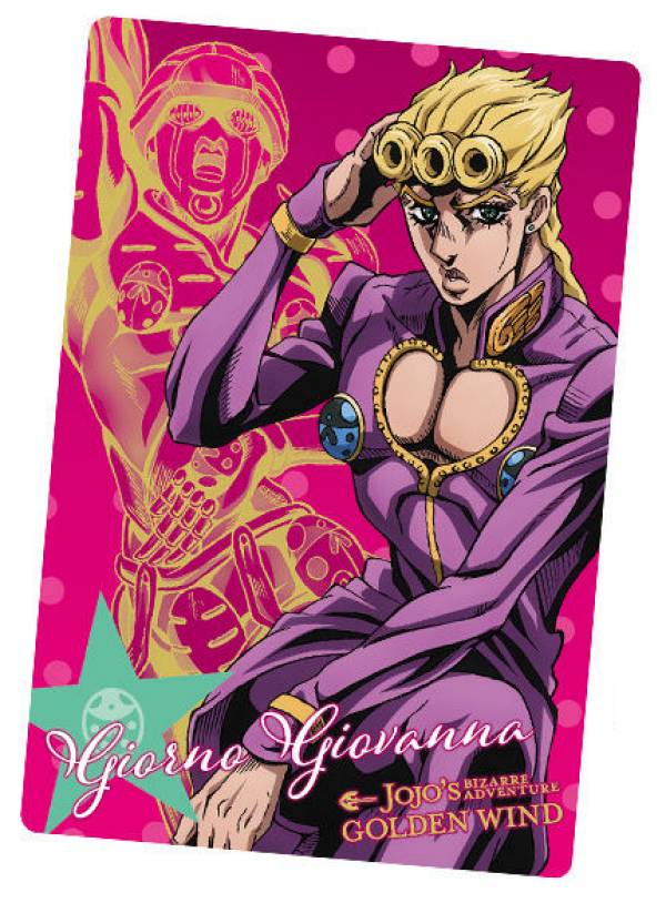 No 1 ジョルノ ジョバァーナ キャラクターカード ジョジョの奇妙な冒険 黄金の風 ウエハース2の通販はau Pay マーケット 激安トレカのリアライズ