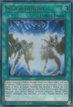 遊戯王 Mp En075 フュージョン デステニー Fusion Destiny 英語版 1st Edition ウルトラレア Tin Of Lost Memoriesの通販はau Pay マーケット 激安トレカのリアライズ