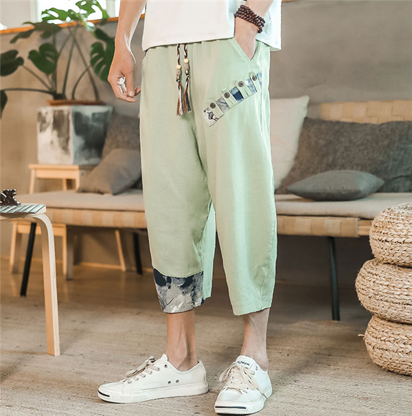 サルエルパンツ メンズ 8分パンツ ボトムス リネンワイドパンツ 涼しい チノパン 夏 ガウチョパンツ 麻パンツ ゆったり 無地の通販はau Pay マーケット Search