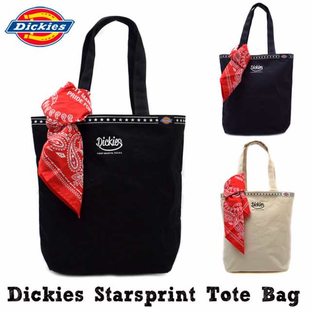 トートバッグ Dickies スタープリント トートバッグ ビッグ トート バンダナ ディッキーズ サブバッグ メンズ レディース 帆布 キャンの通販はau Pay マーケット バッグ ファッション雑貨のuyunii