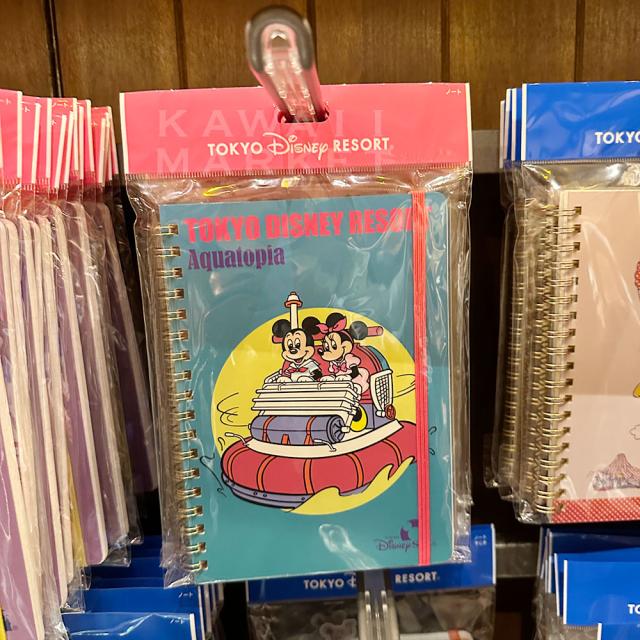 ノート B6 ミッキー ミニー アクアトピア レトロ デザイン グッズ 19 ディズニーランド シー グッズ 文房具 お土産 プレの通販はau Pay マーケット Kawaii Market