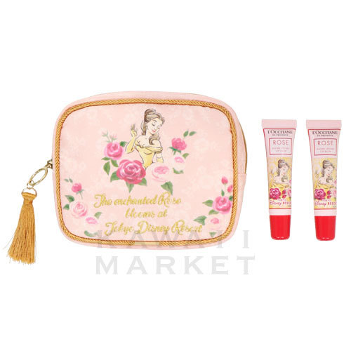 ギフトセット ロクシタン 美女と野獣 ベル ローズの香り リップバーム キャラクター ディズニーランド 限定 お土産 プレの通販はau Pay マーケット Kawaii Market