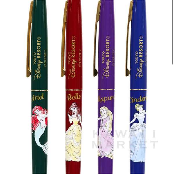 ディズニープリンセス ボールペン4本セット Bic 文房具 筆記用具 キャラクター ディズニーランド 限定 お土産 グッズ プレゼンの通販はau Pay マーケット Kawaii Market