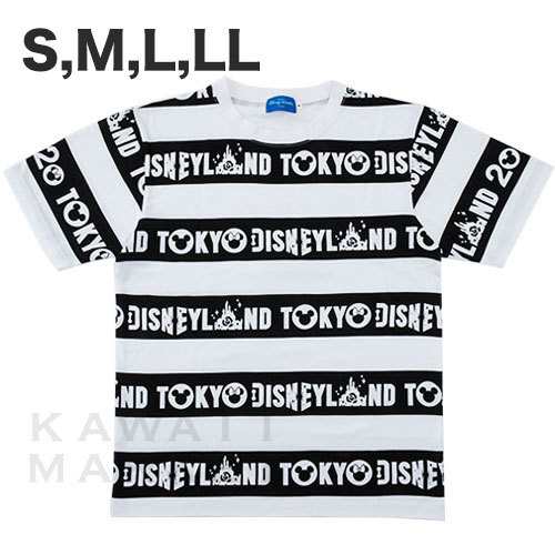 ボーダー柄 ロゴデザイン Tシャツ S M L Ll Welcome To New Dreams キャラクター ディズニーランド 限定 お土産 プレゼの通販はau Pay マーケット Kawaii Market