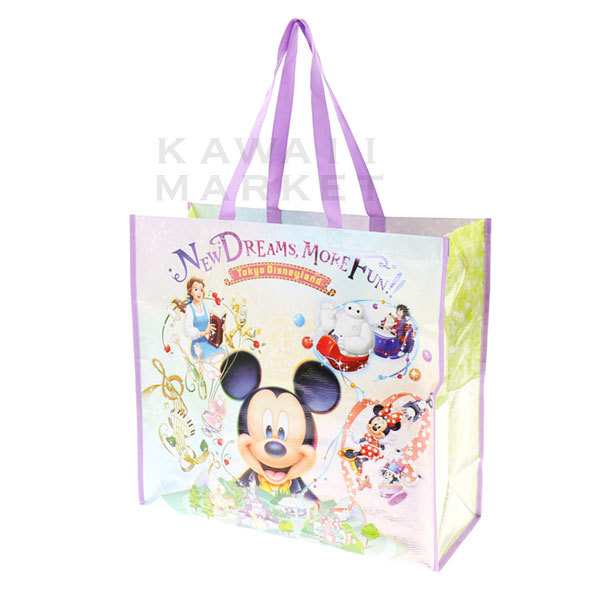 ショッピングバッグ M Welcome To New Dreams キャラクター ディズニーランド 限定 グッズ お土産 プレゼント Tdl Tdsの通販はau Pay マーケット Kawaii Market