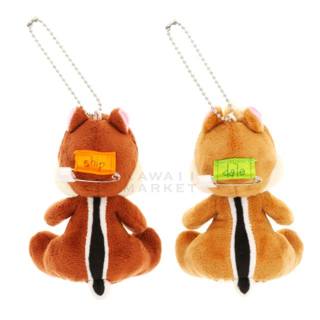 チップ デール ぬいぐるみバッジ アクセサリー ファッション