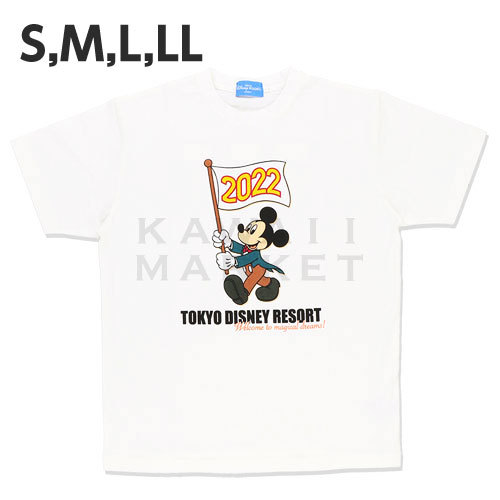 Disney RESORT　ディズニーリゾート　ミッキーマウス　S　半袖Tシャツ 東京ディズニーリゾート 2022 ミッキーマウス 半袖Tシャツ S M L