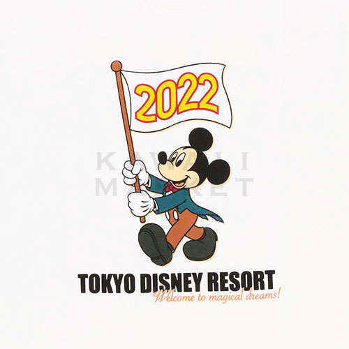 東京ディズニーリゾート 2022 ミッキーマウス 半袖Tシャツ S M L